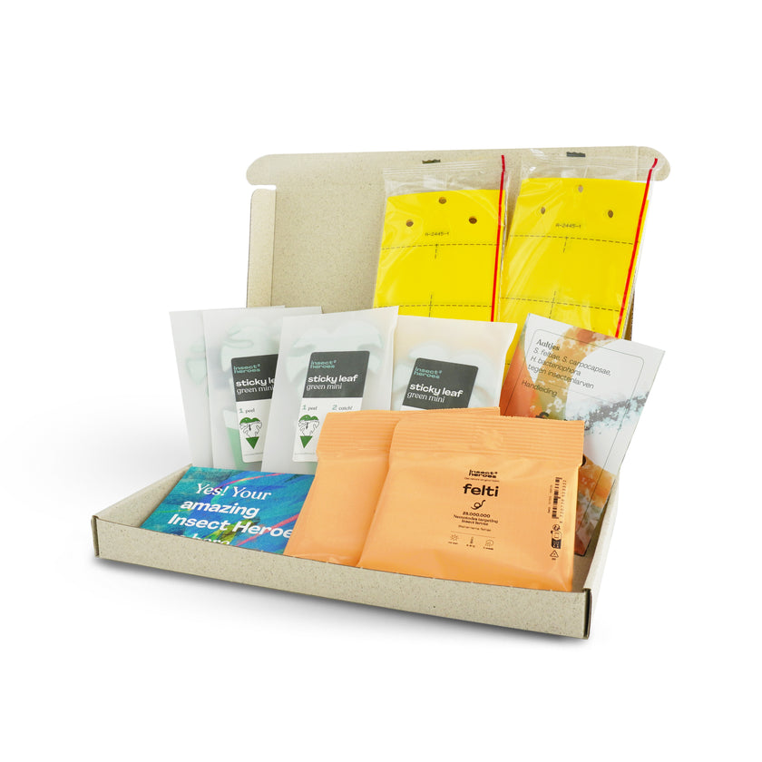 Jungle Deal - tegen rouwvliegjes Brievenbuspakket Jungle Deal - tegen rouwvliegjes met handleidingen