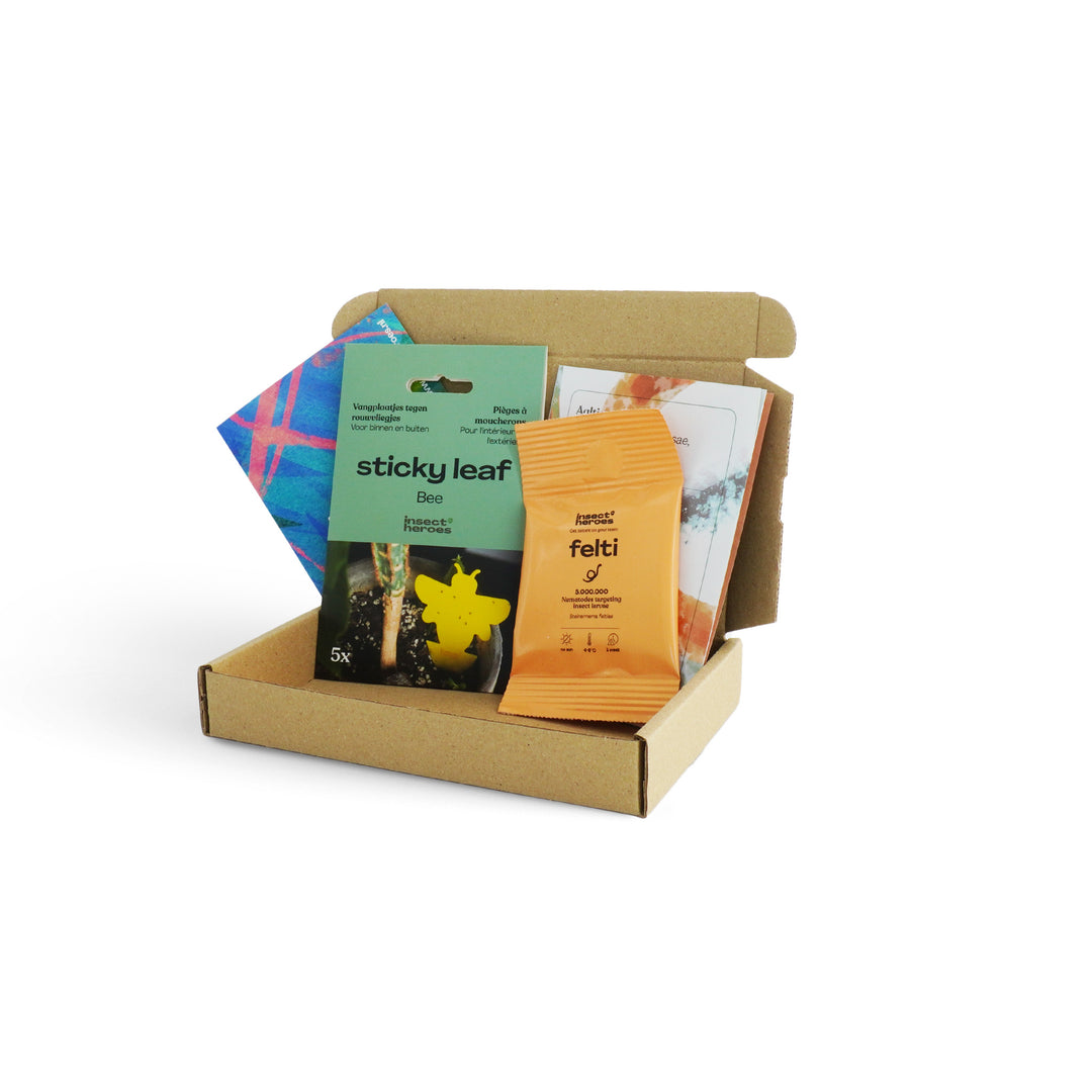 Plaagbestrijding brievenbusdoos Combi Deal tegen rouwvliegjes