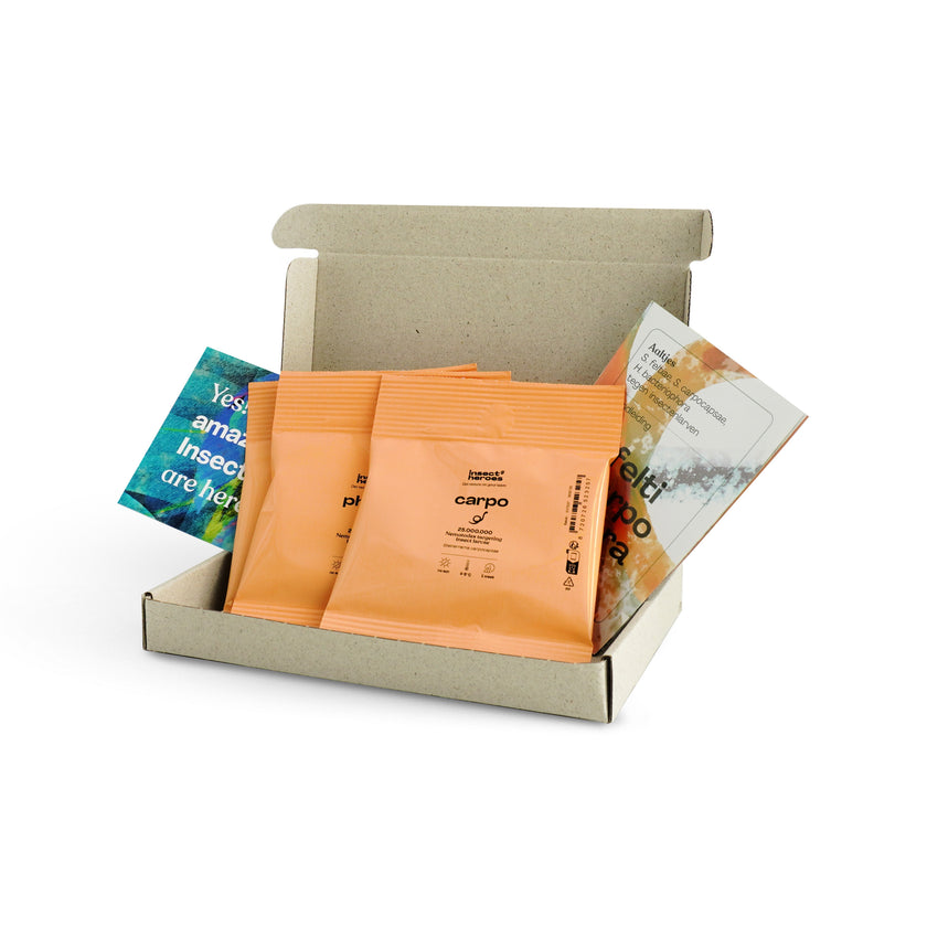 Brievenbuspakket Gazondeal - tegen emelten en engerlingen in het gazon met handleidingen